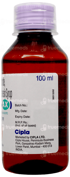 Asthalin Ax Syrup 100Ml Asthalin Ax Syrup 100Ml